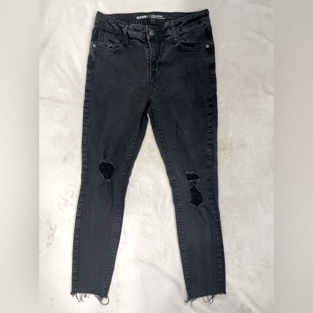 Mid-Rise Rockstar Skinny Jeans